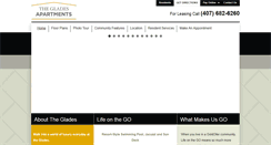 Desktop Screenshot of gogladeapartments.com